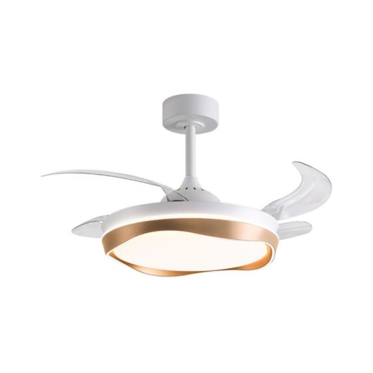 Ventilador de techo Bel Air Almati DC LED 72W 6 velocidades aspas retráctiles blanco o negro