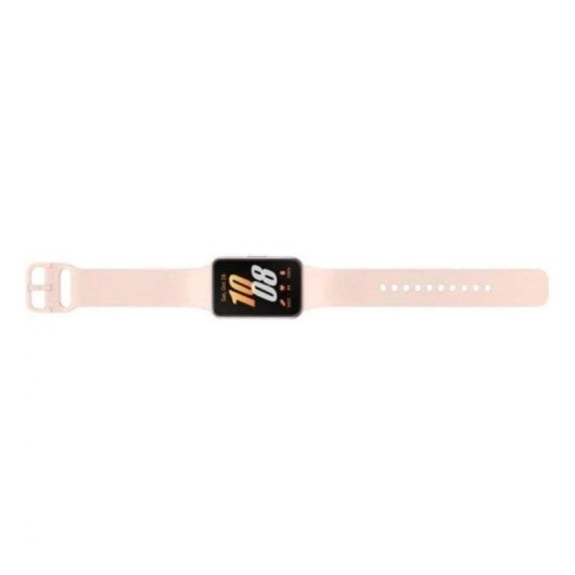 Samsung Galaxy Fit3 Bluetooth 1,6" AMOLED Or Rose Résistance Eau 5ATM SpO2 Pulsomètre