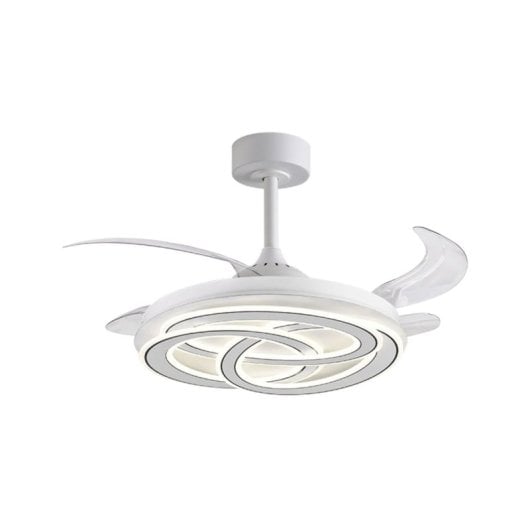 Ventilador de Techo Bel Air Nudos LED 16000lm 4 Aspas Retráctiles Mando a Distancia