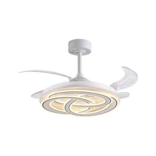 Ventilateur Bel Air Home Nudos LED 16000lm 4 pales rétractables télécommande