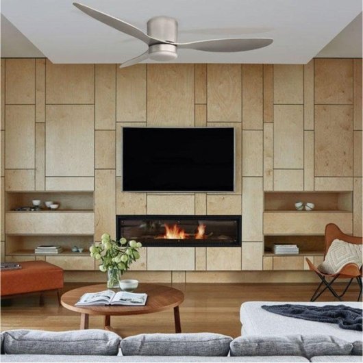 Ventoinha de teto Bel Air Home Lumit Nasim DC 132cm LED 1600lm 3 pás