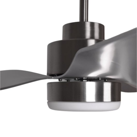 Ventilador de Techo Lumit Poniente 116cm Motor DC 3 Aspas Mando Luz LED 4000K