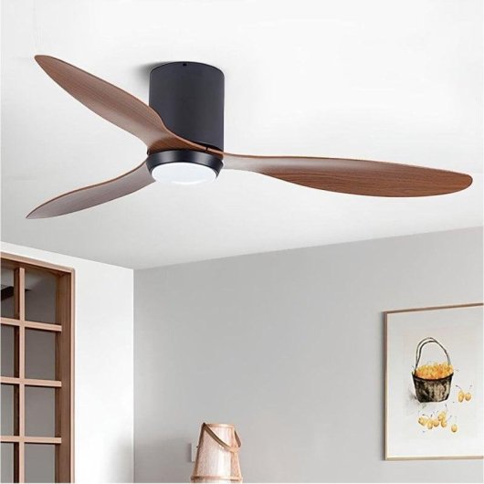 Ventilateur de plafond Bel Air Home Mistral DC 48W LED 4800lm 130cm Bluetooth