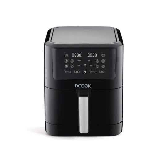 Friteuse à air Dcook Gallery 8 L 1800 W avec écran tactile numérique, 8 programmes et minuterie