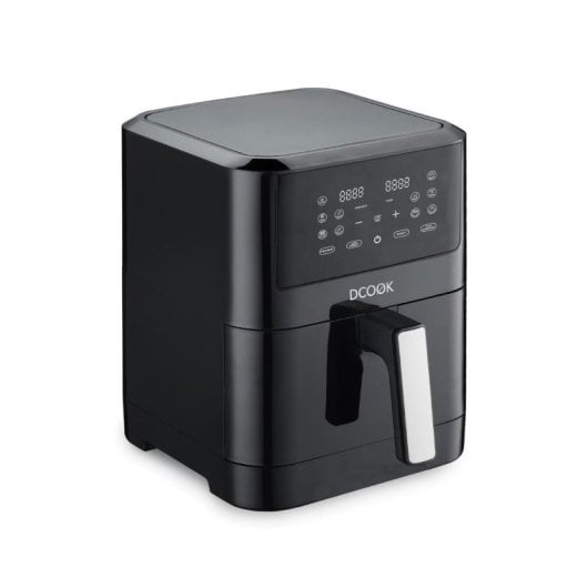Friteuse à air Dcook Gallery 8 L 1800 W avec écran tactile numérique, 8 programmes et minuterie