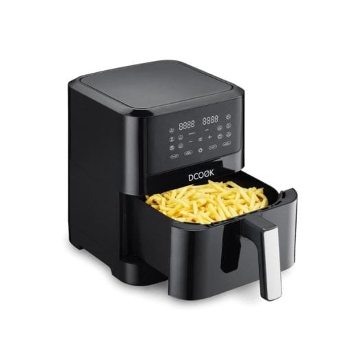 Friteuse à air Dcook Gallery 8 L 1800 W avec écran tactile numérique, 8 programmes et minuterie
