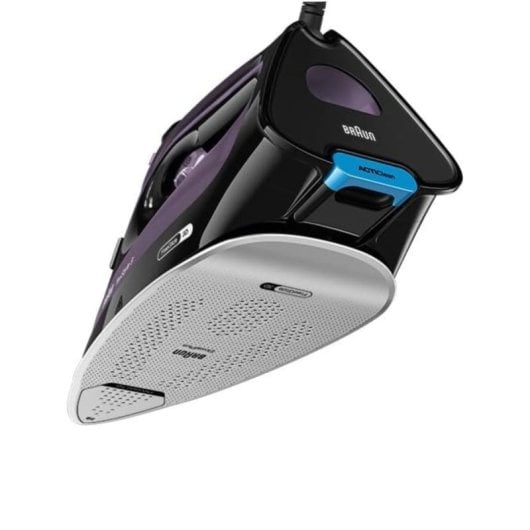 Braun SI9661VI Dampfbügeleisen, 3100 W, ActiClean iCare FreeGlide 3D, 330 ml, violett