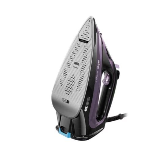 Braun SI9661VI Dampfbügeleisen, 3100 W, ActiClean iCare FreeGlide 3D, 330 ml, violett