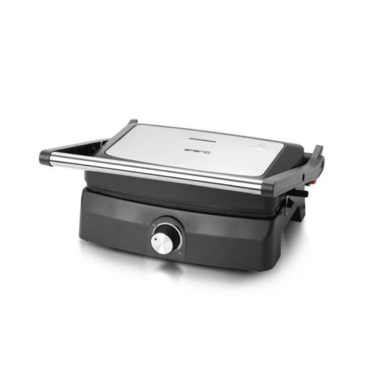 Tostador grill Emerio CG-130861 750W 2 placas antiadherentes apertura 180º