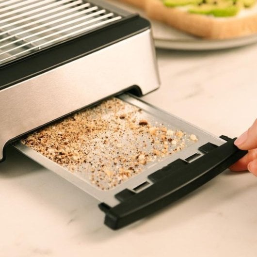 Tostador horizontal Cecotec NiceSlice Inox 1000W acero inoxidable 6 niveles de tostado