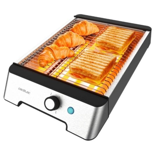 Tostapane Cecotec NiceSlice Inox 1000 W 6 Livelli Acciaio Inox Orizzontale