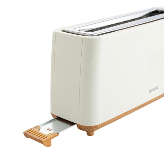 Tostador Dcook Baltic 800W Ranura 4cm 7 Niveles Autocentrado Funciones Especiales