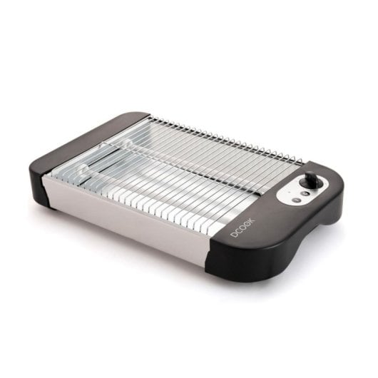 Tostador horizontal Dcook 600W 7 niveles de tostado tubos de cuarzo bandeja recogemigas