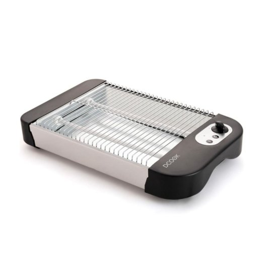 Tostador horizontal Dcook 600W 7 niveles de tostado tubos de cuarzo bandeja recogemigas