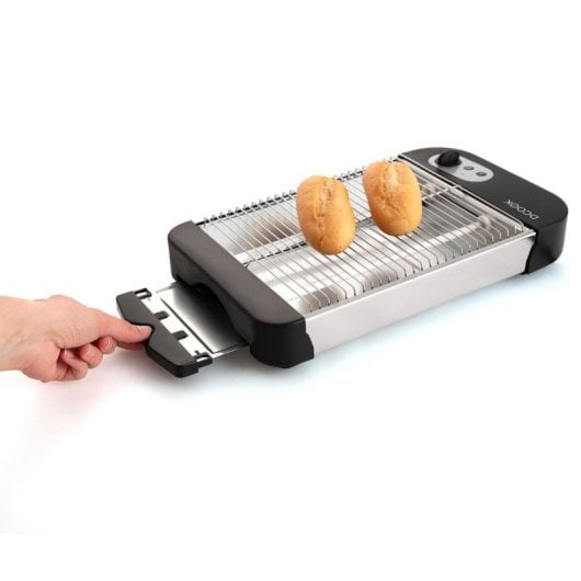 Tostador horizontal Dcook 600W 7 niveles de tostado tubos de cuarzo bandeja recogemigas