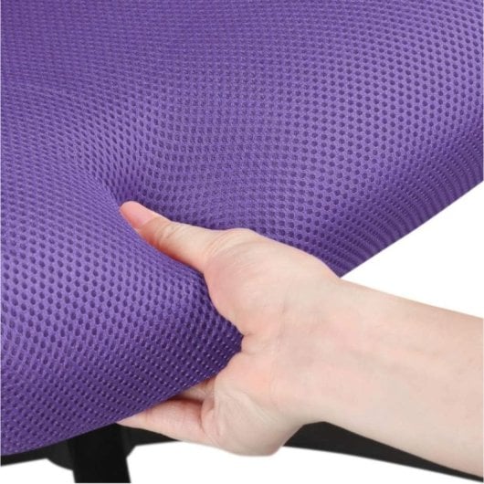 Silla de oficina Outsunny Saray ergonómica con soporte lumbar, asiento acolchado y altura regulable