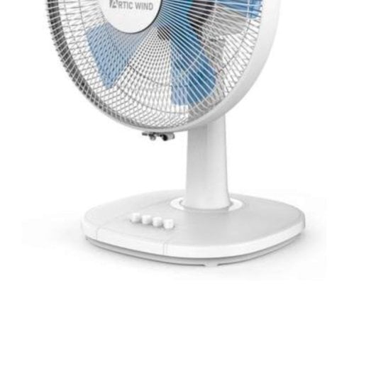Ventilador sobremesa S&P Artic Wind 250 37W 5 aspas 3 velocidades oscilante
