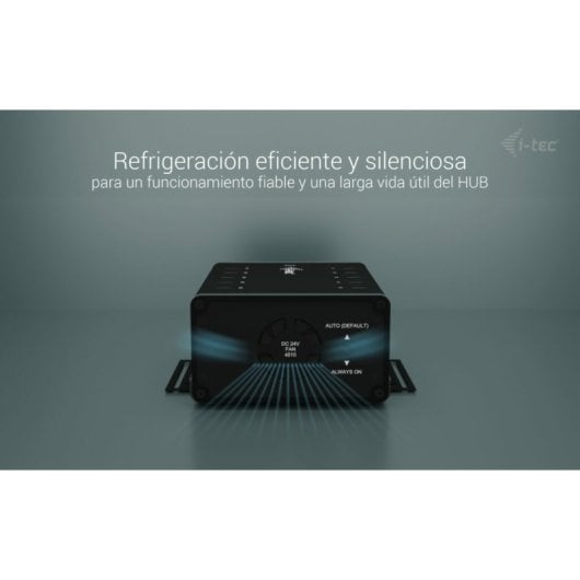 Hub in metallo i-tec a 10 porte USB-C 5 Gbps, ricarica da 15 W per porta, protezione avanzata
