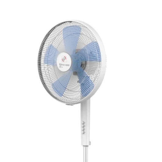 Ventilateur sur pied S&P Artic Wind 400CN 55W 5 pales oscillant et inclinable poignée de transport
