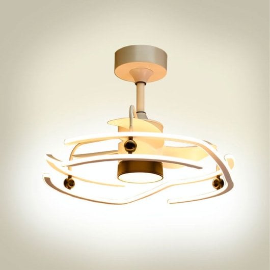 Ventilador de techo Bel Air Alison DC 30W 3 aspas LED regulable mando 6 velocidades