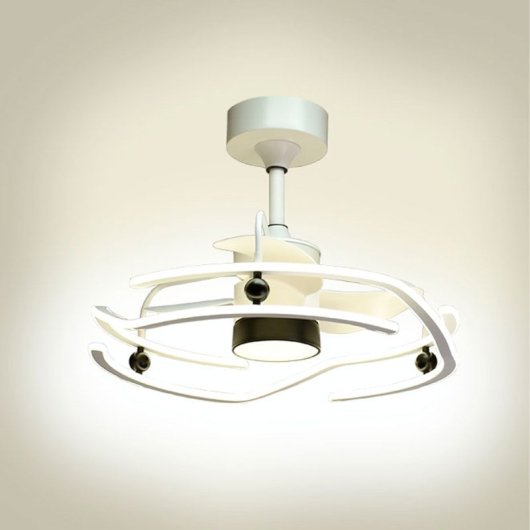 Ventilador de techo Bel Air Alison DC 30W 3 aspas LED regulable mando 6 velocidades