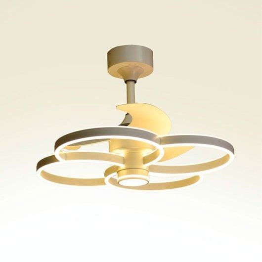 Ventilador de techo Bel Air Trébol DC 30W 3 aspas LED 1900lm mando a distancia