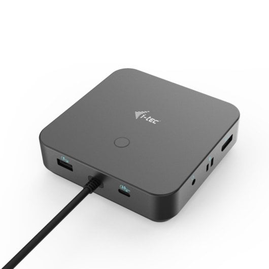 Dockingstation i-tec USB-C Dreifach-Display 4K 100W HDMI/DP Ethernet Schwarz