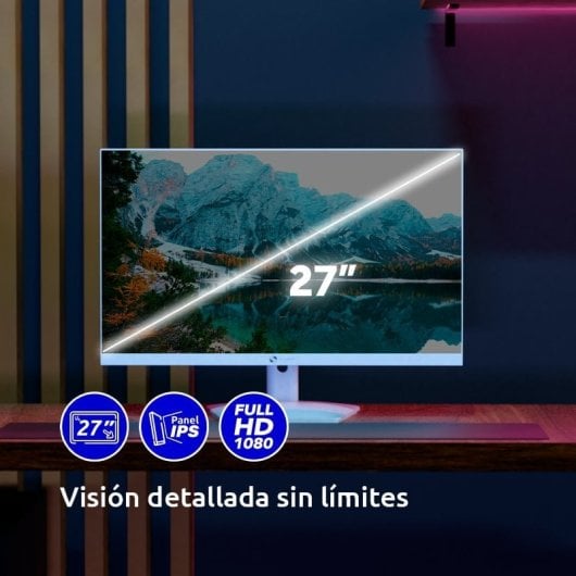 PcCom Work Intel Core i5-12400/16GB/500GB SSD + Monitor Alurin 27" IPS FHD 100Hz