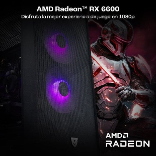 PcCom Lite AMD Ryzen 5 5500 / 16GB / 1TBSSD / RX 6600 + Monitor Elysium Pro 23.8" FHD 165Hz