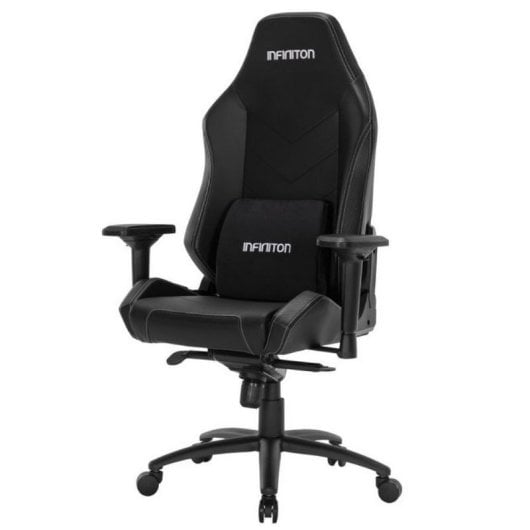 Infiniton GSEAT-MS Cadeira Gaming em Pele Sintética com Espuma Viscoelástica Máx.140kg Carbono