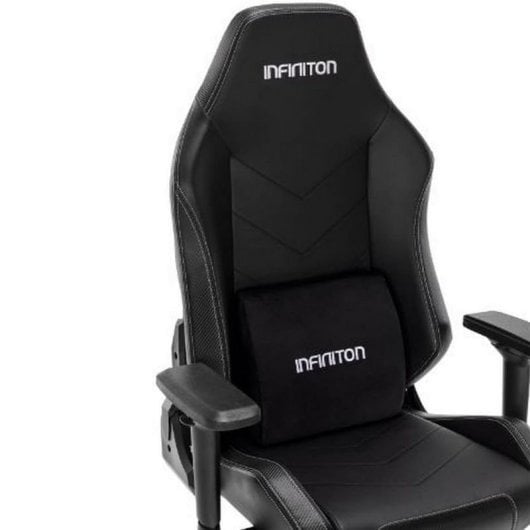 Infiniton GSEAT-MS Cadeira Gaming em Pele Sintética com Espuma Viscoelástica Máx.140kg Carbono