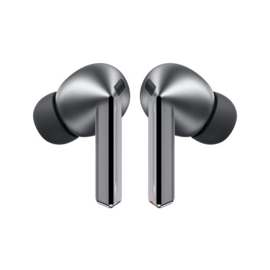 Auriculaires Samsung Galaxy Buds3 Pro sans fil Bluetooth avec réduction active du bruit, tactile, IP57, argent