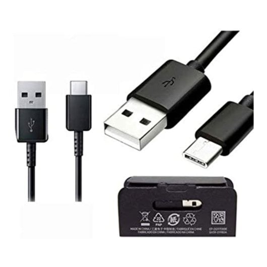 Cabo oficial Samsung USB-A para USB-C de sincronização rápida e carregamento de 1 m, branco