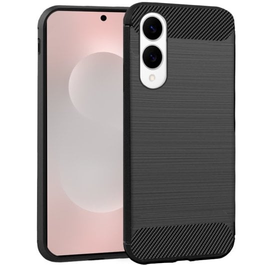 Custodia COOL per Samsung S937 Galaxy S25 Edge Nero Carbone