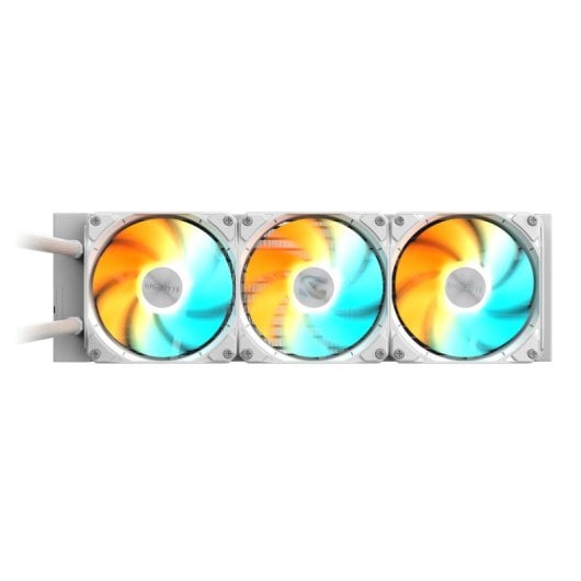 Refrigeración Líquida GIGABYTE GAMING 360 ICE 360mm 3 Ventiladores ARGB Blanco DAISY-CHAIN