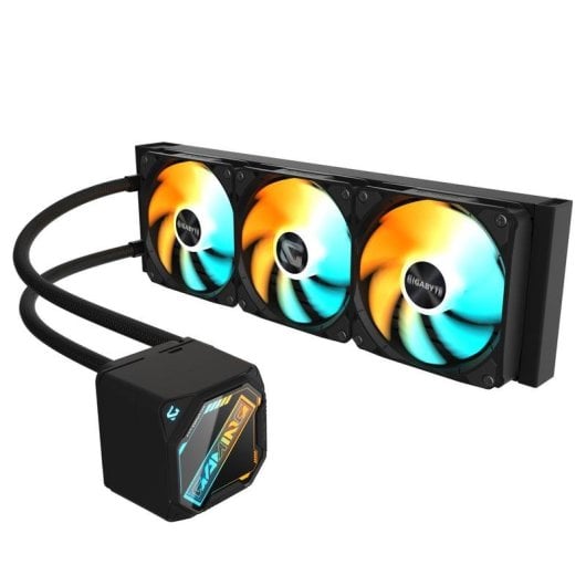 Refrigeração Líquida GIGABYTE GAMING 360 360mm 3 Ventiladores ARGB Daisy-Chain