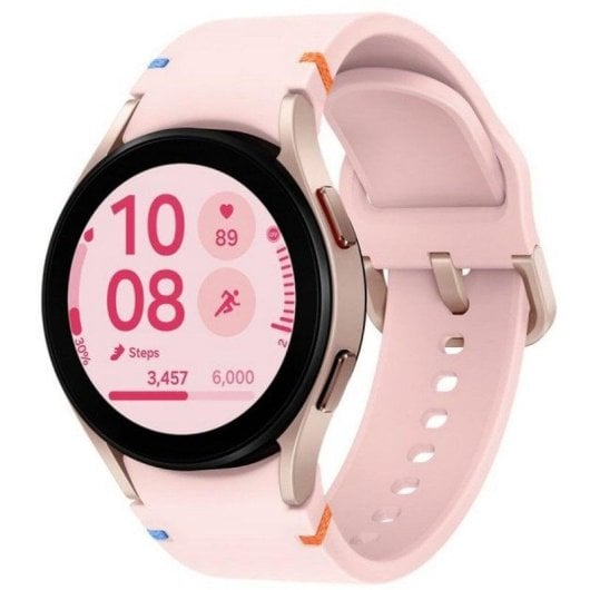 Samsung Galaxy Watch FE Bluetooth 40mm Super AMOLED Or Rose Résistance IP68 Pulsomètre