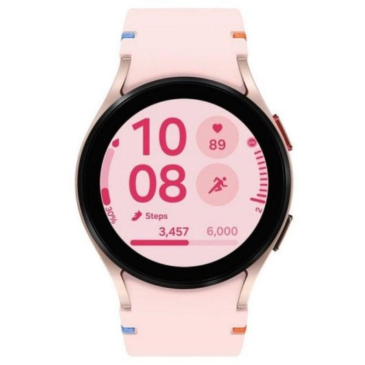 Samsung Galaxy Watch FE Bluetooth 40mm Super AMOLED Or Rose Résistance IP68 Pulsomètre