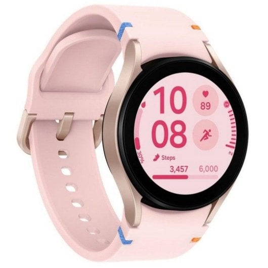 Samsung Galaxy Watch FE Bluetooth 40mm Super AMOLED Or Rose Résistance IP68 Pulsomètre