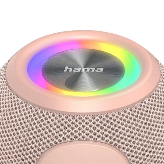 Altavoces Hama Portátil Inalámbricos Bluetooth 5.3 5W con LED y TWS
