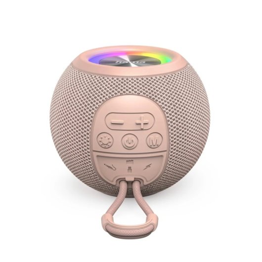 Altavoces Hama Ball Shape Speaker Portátil Inalámbrico/AUX 5W con Bluetooth 5.3, LED y TWS