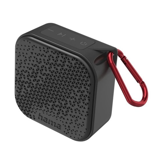 Altavoces Hama Pocket 3.0 Ultraportátiles Bluetooth 3,5W IP67 14h Manos Libres USB-C Negro