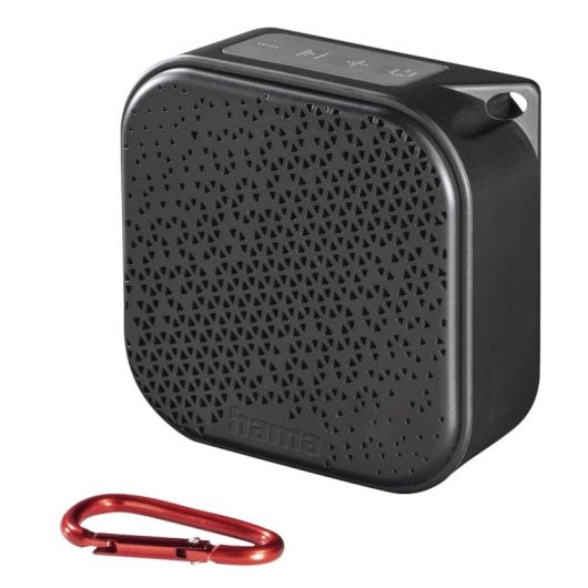 Altavoces Hama Pocket 3.0 Ultraportátiles Bluetooth 3,5W IP67 14h Manos Libres USB-C Negro