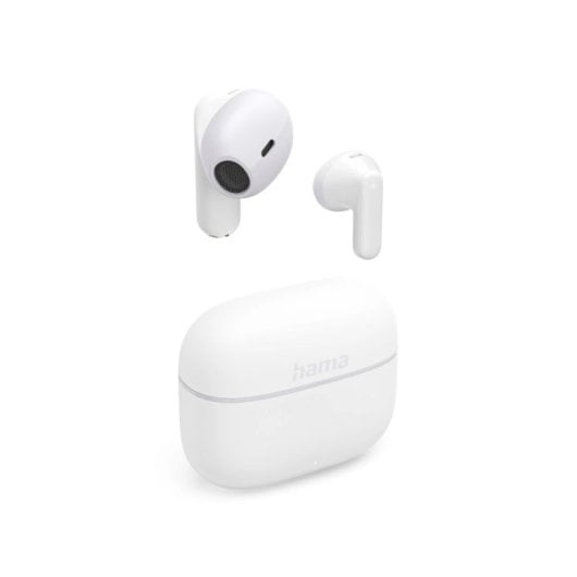 Hama True Wireless Bluetooth 5.3 Kopfhörer mit Mikrofon, Weiß