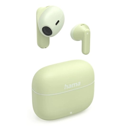 Hama True Wireless Stereo-Kopfhörer mit Mikrofon, Touch-Steuerung, Grün