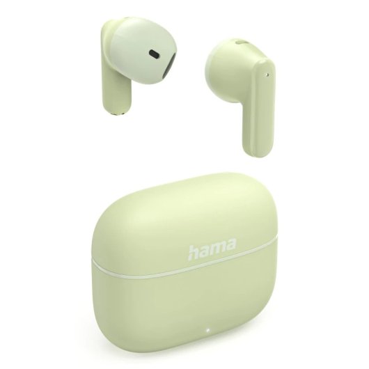 Hama True Wireless Stereo-Kopfhörer mit Mikrofon, Touch-Steuerung, Grün