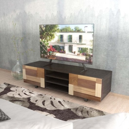 AISENS SOSTV-113 Suporte de Mesa com Ajuste de Altura para Monitor/TV 32-80” VESA 800x500mm Máx.50kg
