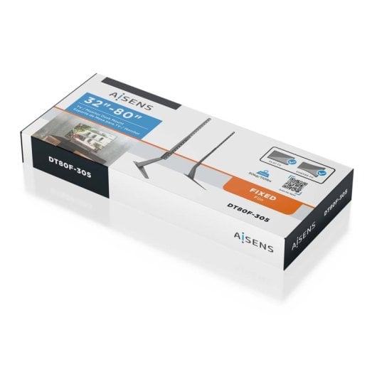 AISENS SOSTV-113 Suporte de Mesa com Ajuste de Altura para Monitor/TV 32-80” VESA 800x500mm Máx.50kg