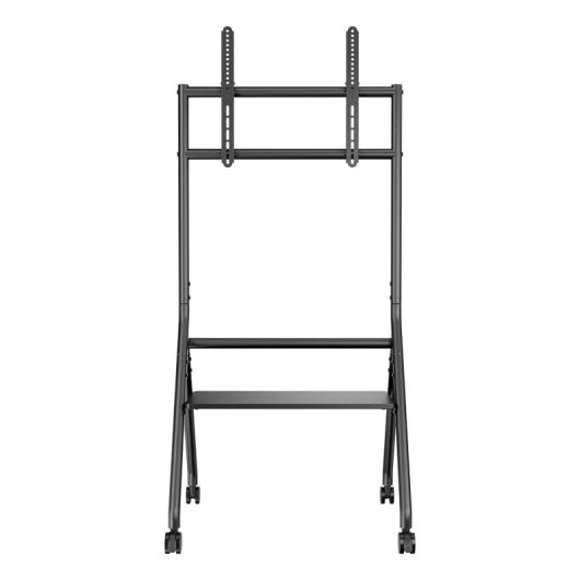 Support de sol Aisens avec plateau et roulettes pour écrans de 37 à 86 pouces VESA jusqu'à 600 x 400 mm