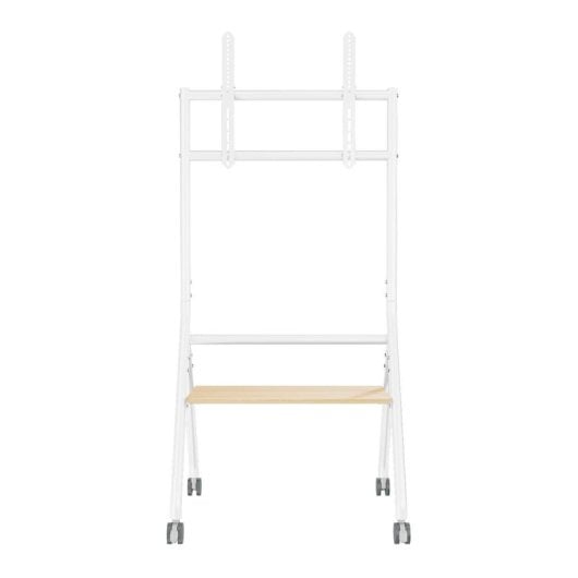 Soporte de suelo Aisens STS86TWM-048 para TV 37-86?, acero, madera, ajuste altura, ruedas